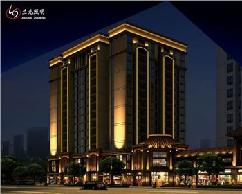 青海西安潤天磬園-辦公大樓亮化設計