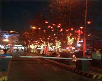 湖北西安唐都醫院2019春節幾日亮化布置