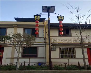 陜西省西安市鄠邑區(qū)唐旗寨仿古太陽能路燈項(xiàng)目